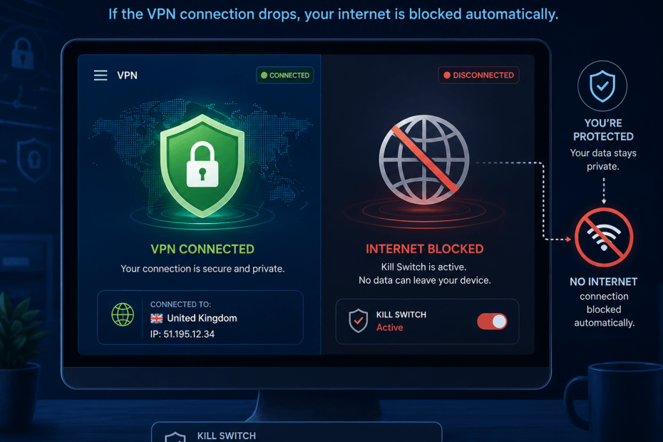 VPN kill switch activation explained